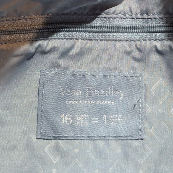 VERA BRADLEY ReActive Lighten Up Fabric Tote Overnight Gym Bag Plaza Medallion - Picture 7 of 10